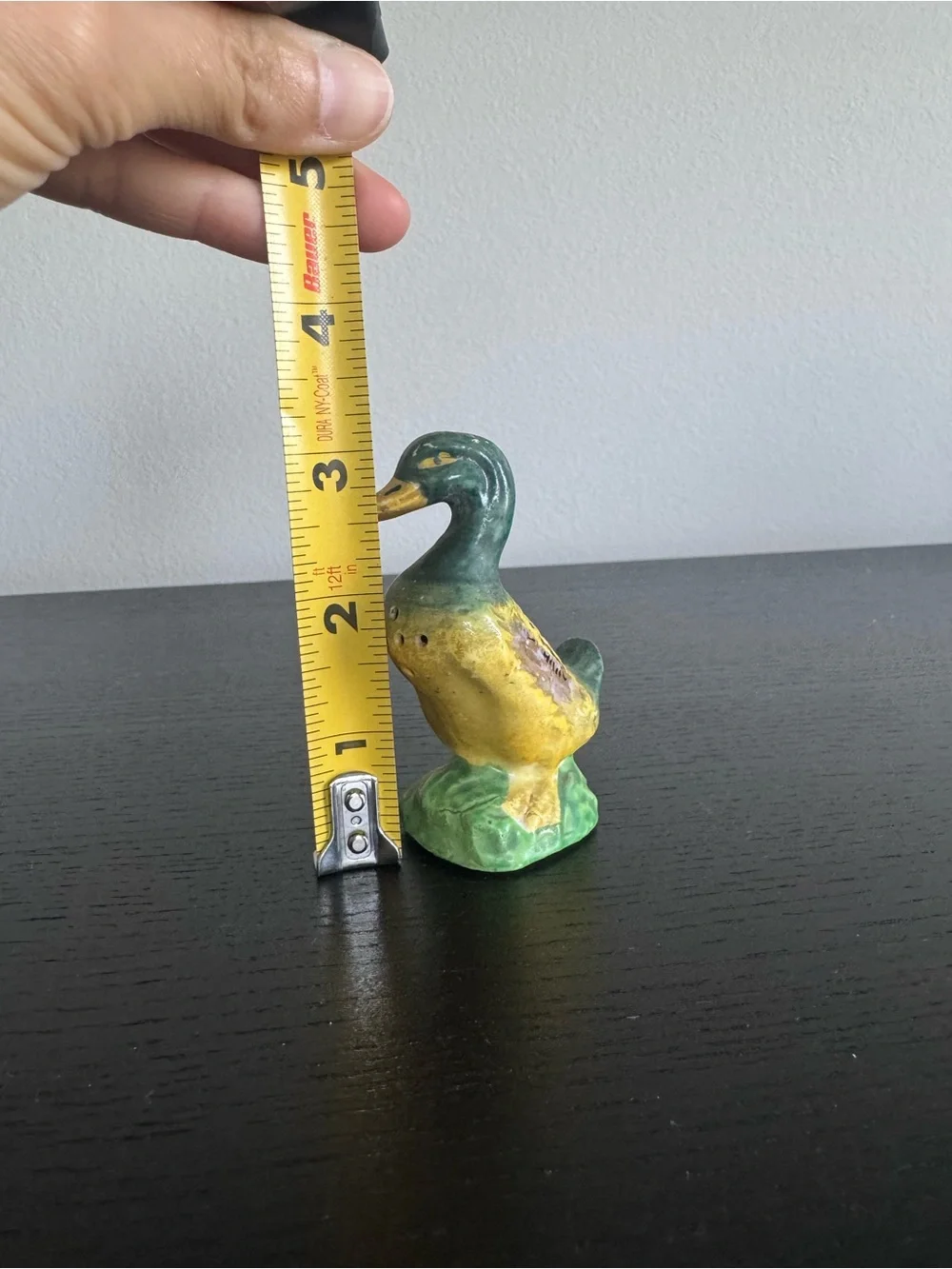 Vintage Mid-Century Hand-Painted Ceramic Mallard Duck Salt Pepper Shakers Japan